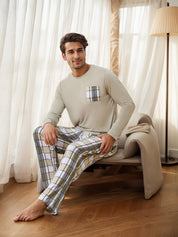 Elevate Your Comfort: WILLIAM Men's Luxe Pajama Set