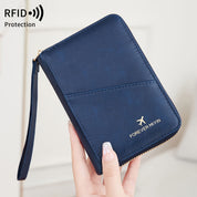 RFID Protected Travel Wallet Anti Thieft