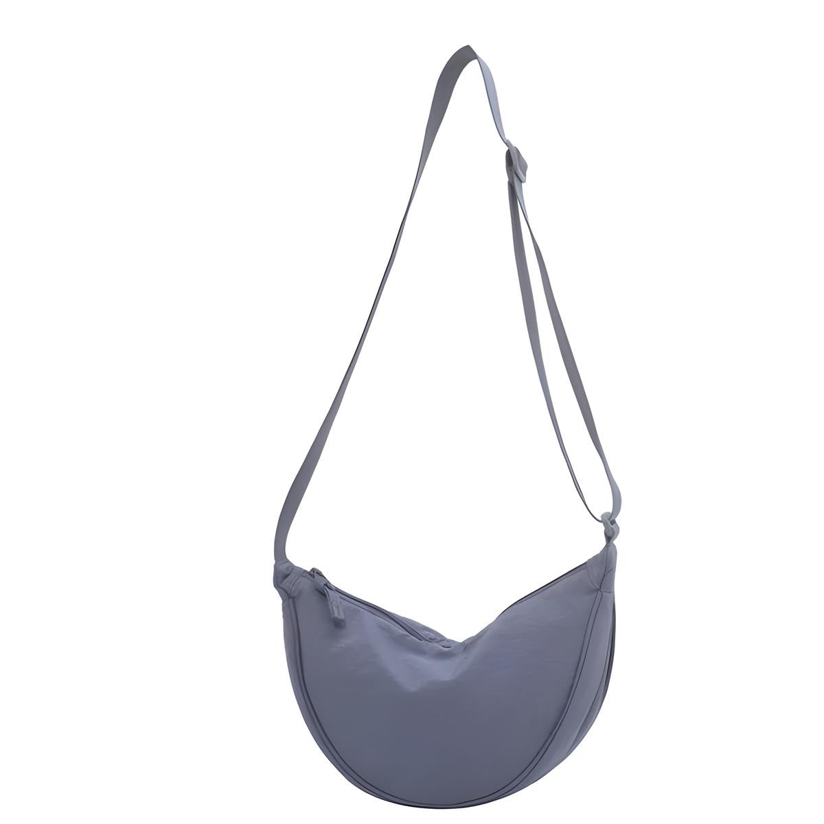 Stylish Violet Dumpling Crossbody Bag for Fashion-Forward Women