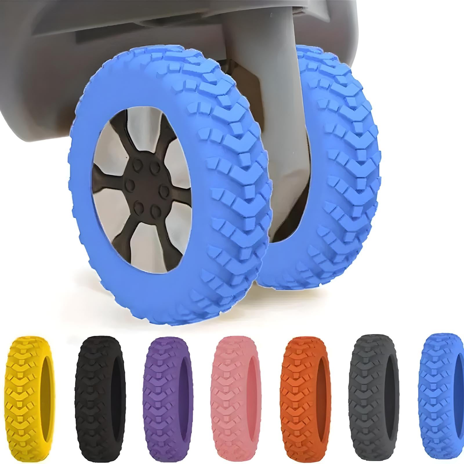 Luggage Wheel Shields | 8-Pack