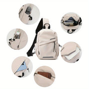 Chic Urban Anti-Theft Crossbody Bag for Modern Adventurers