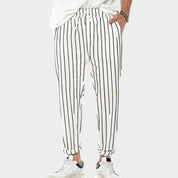 Travis | Casual and Comfortable Men's Striped Pants