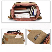 Ryder | Vintage-Inspired Canvas DSLR Camera Messenger Bag