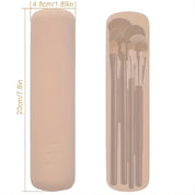 Isla | 3-Piece Makeup Brush Case Bag Set