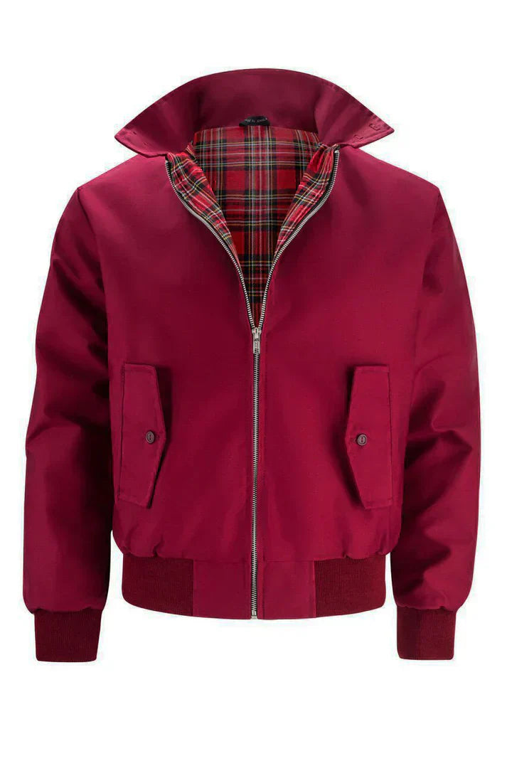 James | Stylish Jacket with Plaid Lining