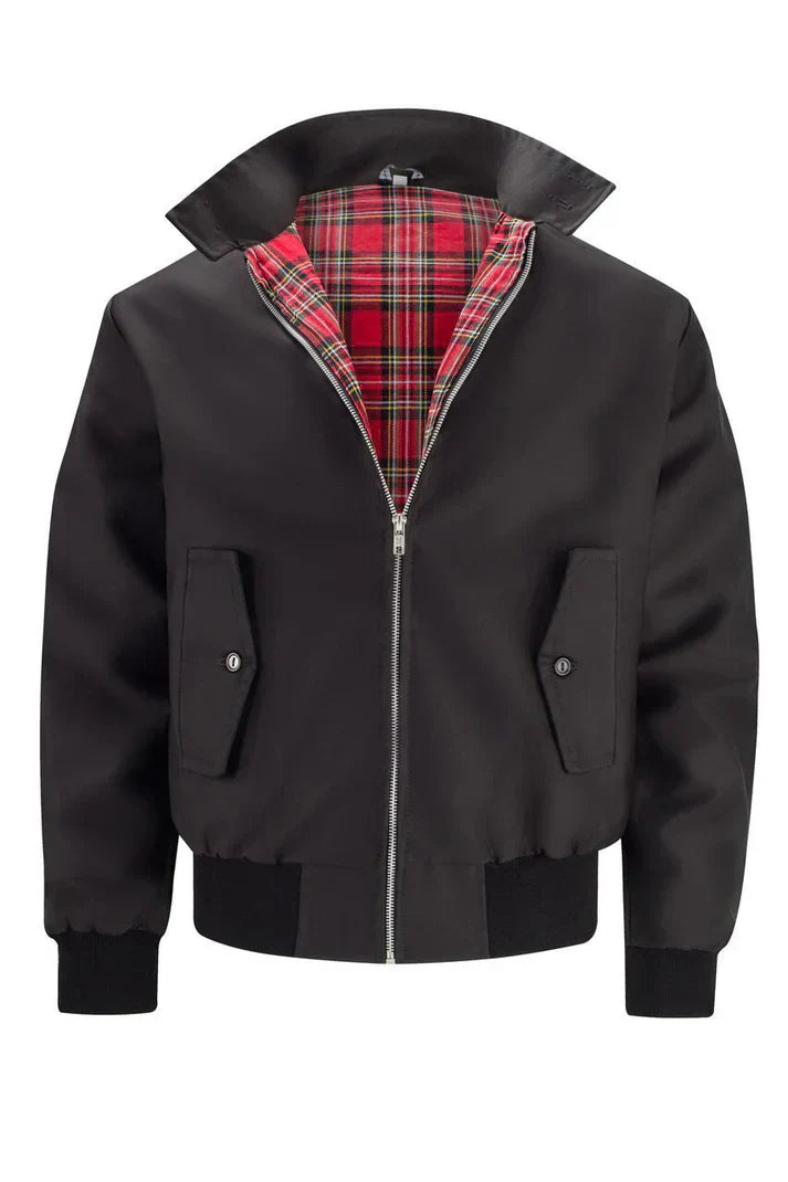 James | Stylish Jacket with Plaid Lining