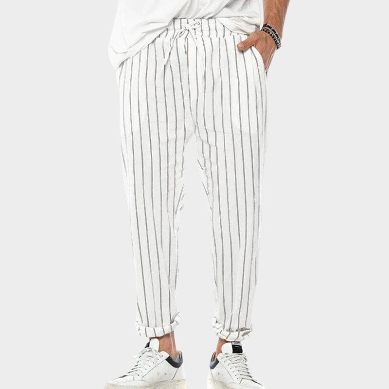 Travis | Casual and Comfortable Men's Striped Pants