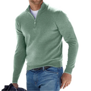 MORRIS | Stylish Zip-Up Pullover for Men - Lizabella Fashion