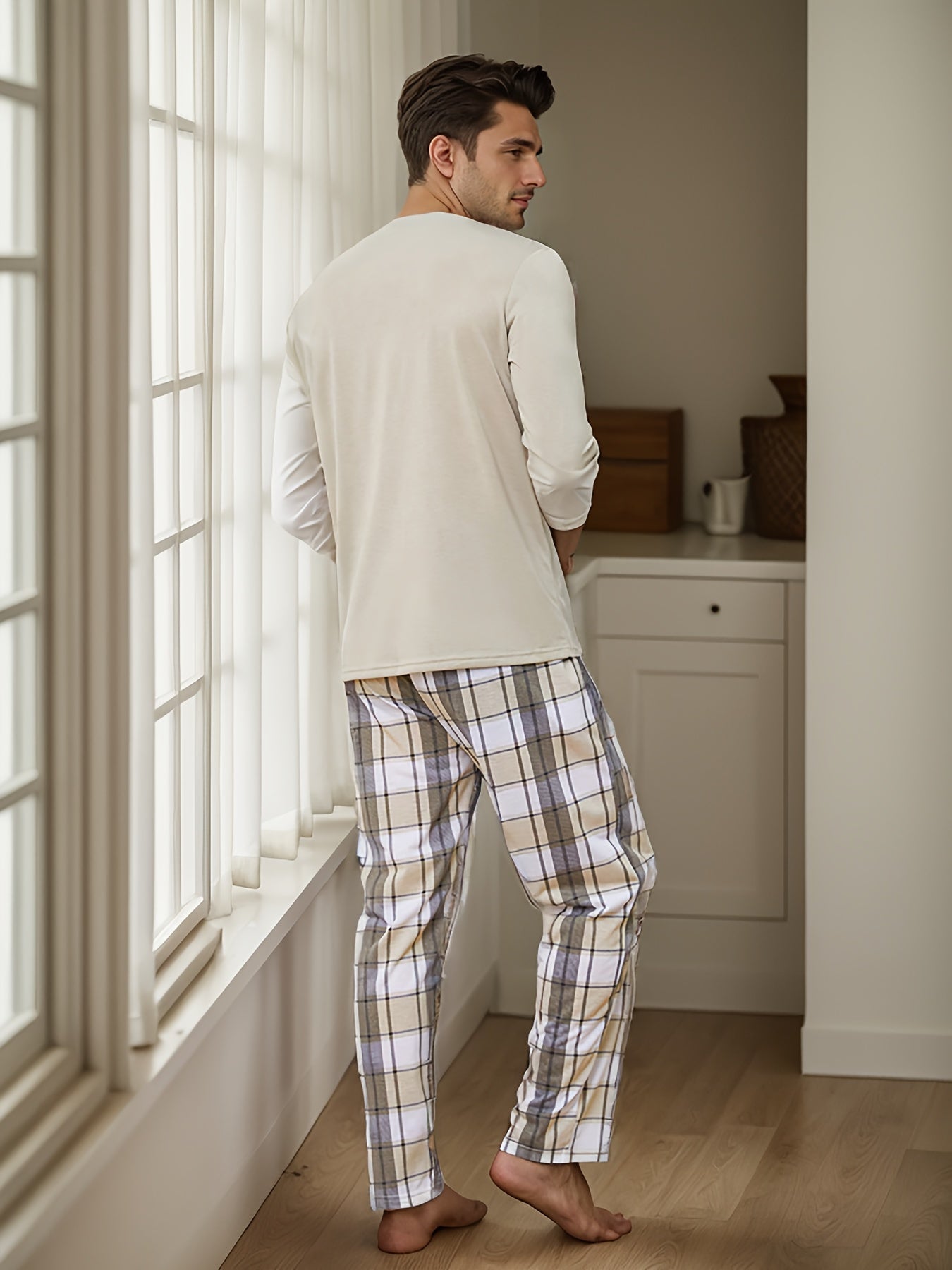 Elevate Your Comfort: WILLIAM Men's Luxe Pajama Set