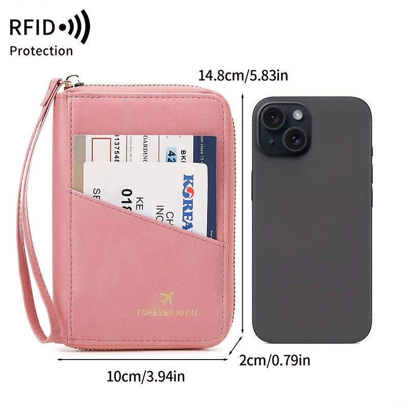 RFID Protected Travel Wallet Anti Thieft