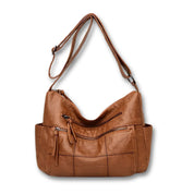 Stylish Mila Vintage-Inspired PU Leather Crossbody Bag