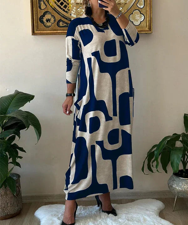 Mara | Elegant and Comfy Art-Inspired Dress