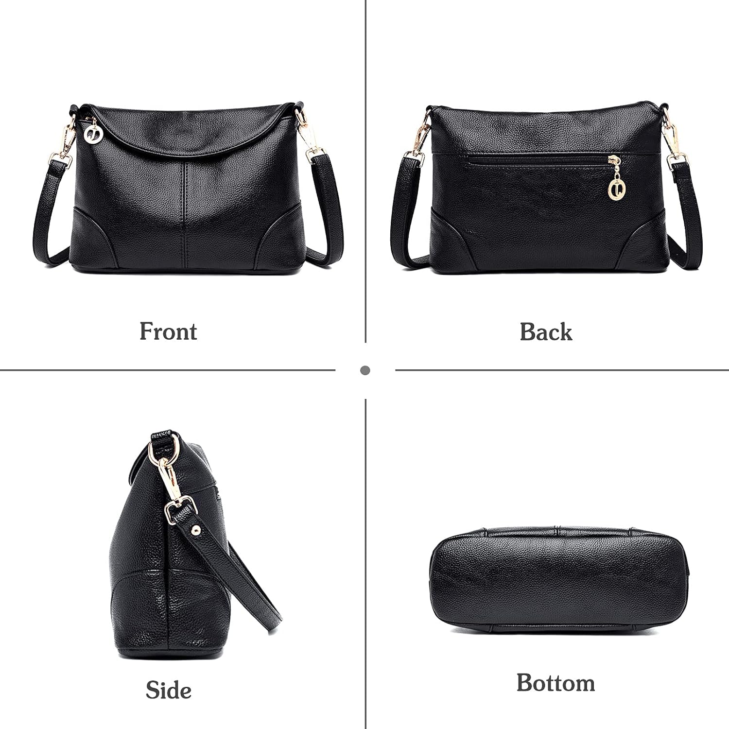 Zara | Chic Anti-Theft Crossbody Bag for Ultimate Style and Security