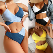 ELIZA | Chic Summer Back Tie Swimwear for a Trendy Beach Look