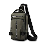 Adventure-Ready Men's Waterproof Anti-Theft Crossbody Sling Bag