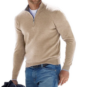 MORRIS | Stylish Zip-Up Pullover for Men - Lizabella Fashion