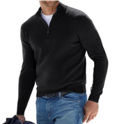 MORRIS | Stylish Zip-Up Pullover for Men - Lizabella Fashion