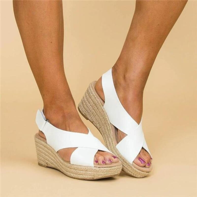 Cora | Fashionable Wedge Sandals - Sophisticated Summer Choice