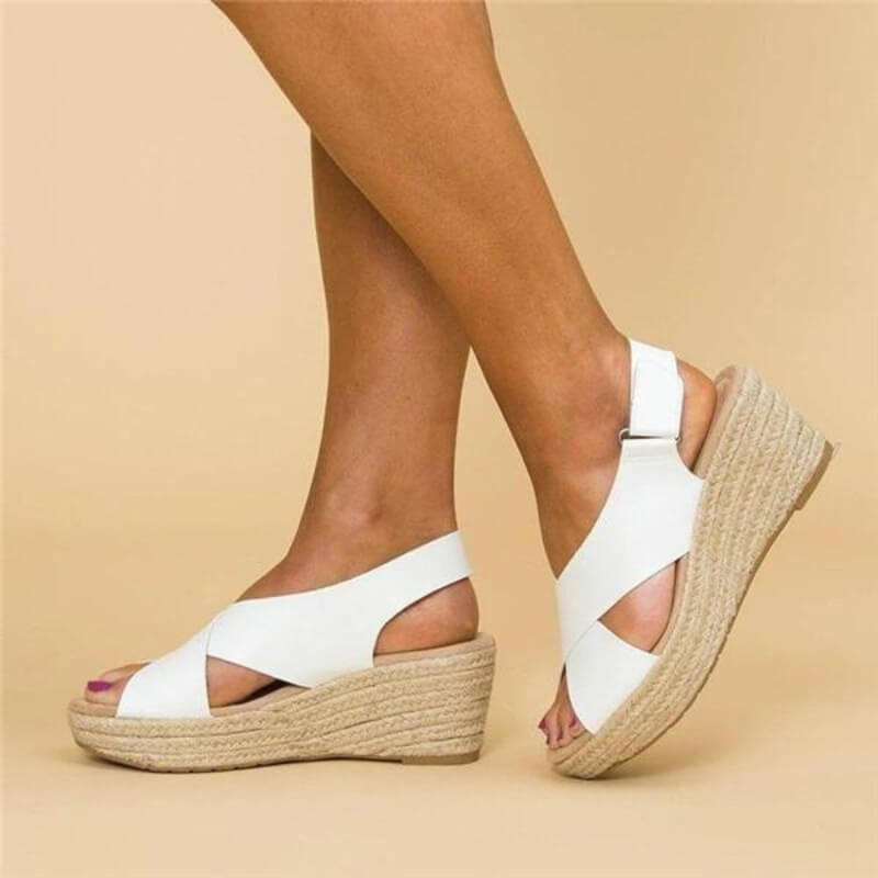 Cora | Fashionable Wedge Sandals - Sophisticated Summer Choice