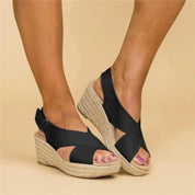 Cora | Fashionable Wedge Sandals - Sophisticated Summer Choice