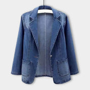 Vera | Tailored Fit Women's Denim Blazer