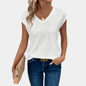 Kacy | Casual Women's Top with V-Neck