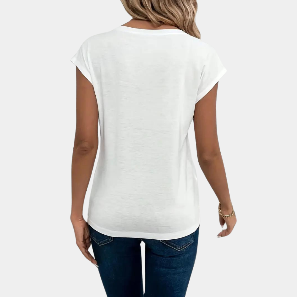 Kacy | Casual Women's Top with V-Neck