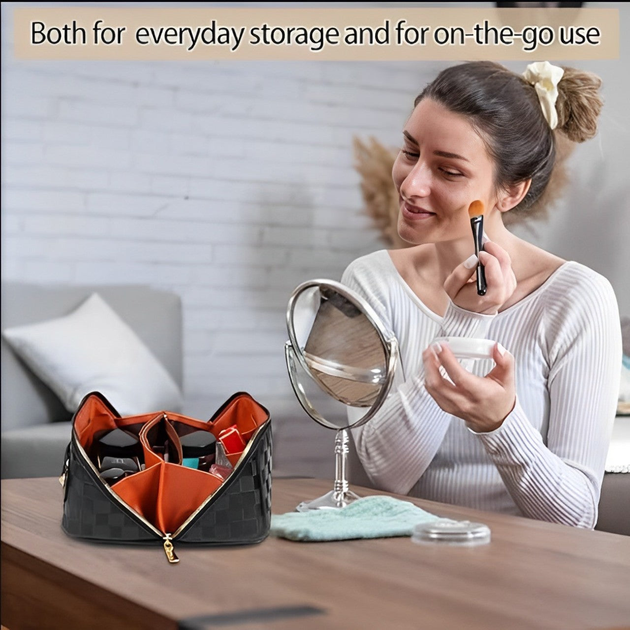 Elena | Stylish and Durable Beauty Cosmetics Organizer