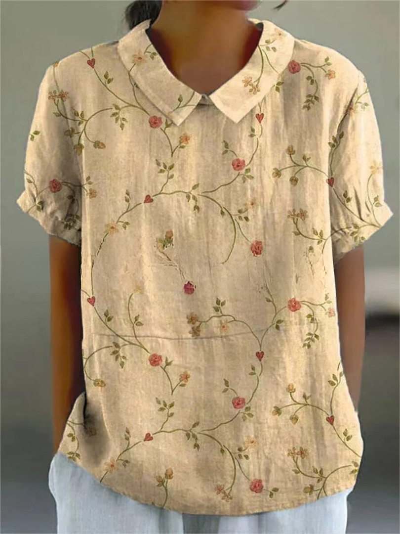 Fae | Floral Shirt with flowers