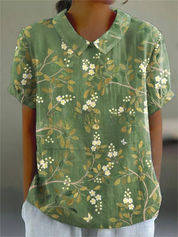 Fae | Floral Shirt with flowers