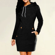 Noemi | Cozy and Trendy Hoodie Dress