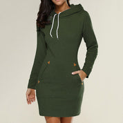 Noemi | Cozy and Trendy Hoodie Dress