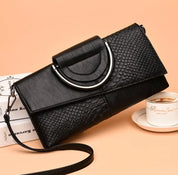 Katy | Sophisticated Style Leather Clutch