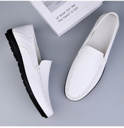 ENZO | Pu Leather Italian Loafers Men - Lizabella Fashion