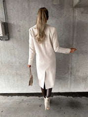 KATE | Woolen Coat Long Fit Women - Lizabella Fashion