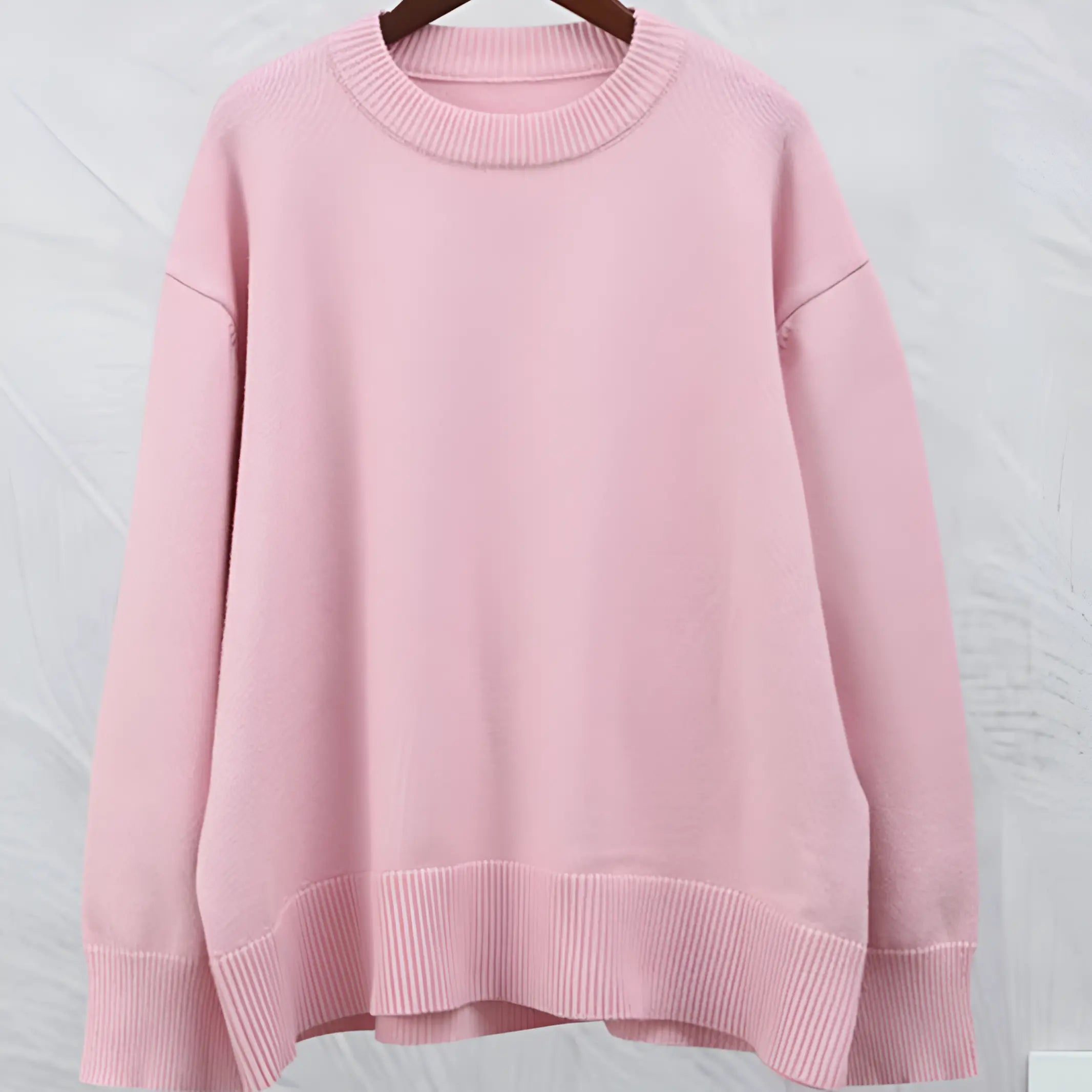 LIA | Cozy Pink Sweater - Lizabella Fashion