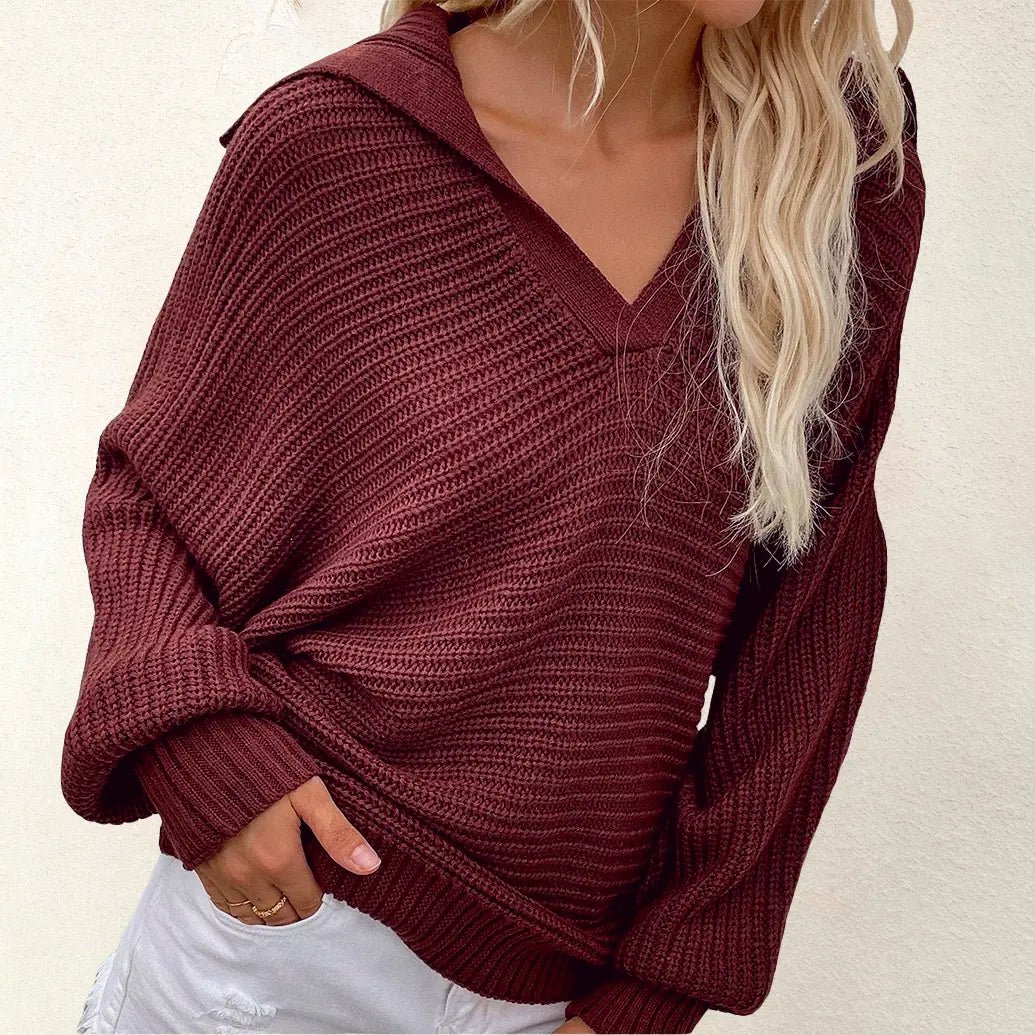 MIA | Cozy Rib-Knit Sweater-Lizabella Fashion