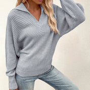 MIA | Cozy Rib-Knit Sweater-Lizabella Fashion