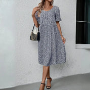 NOLA | Elegant Dress with Polka Dots-Lizabella Fashion