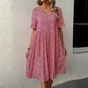 NOLA | Elegant Dress with Polka Dots-Lizabella Fashion