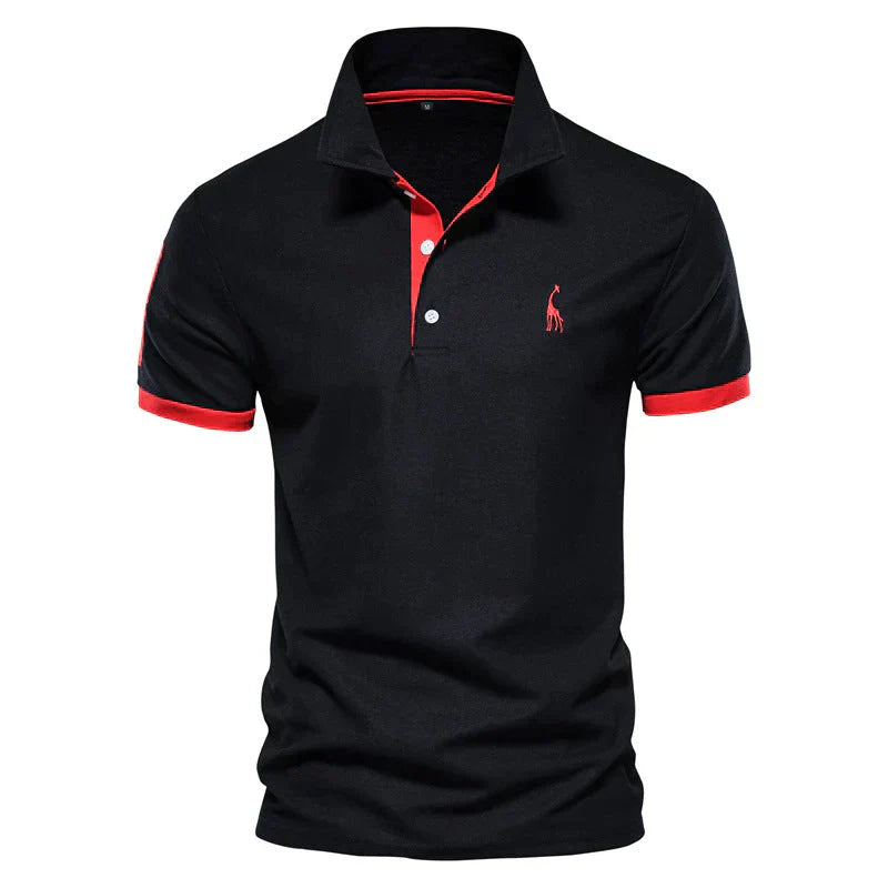 Elevate Your Style: THOMAS Short Sleeve Polo Shirt for Men - Lizabella Fashion