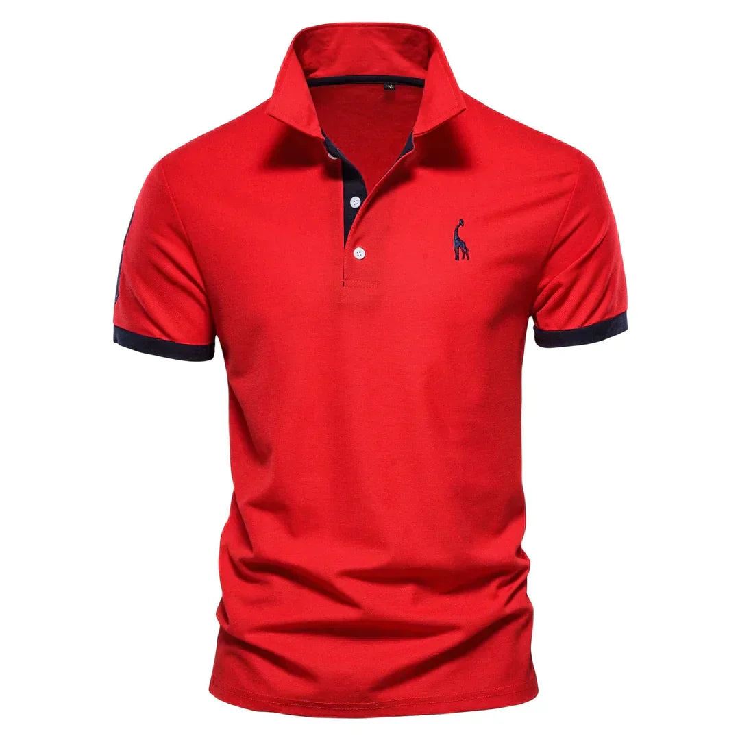 Elevate Your Style: THOMAS Short Sleeve Polo Shirt for Men - Lizabella Fashion