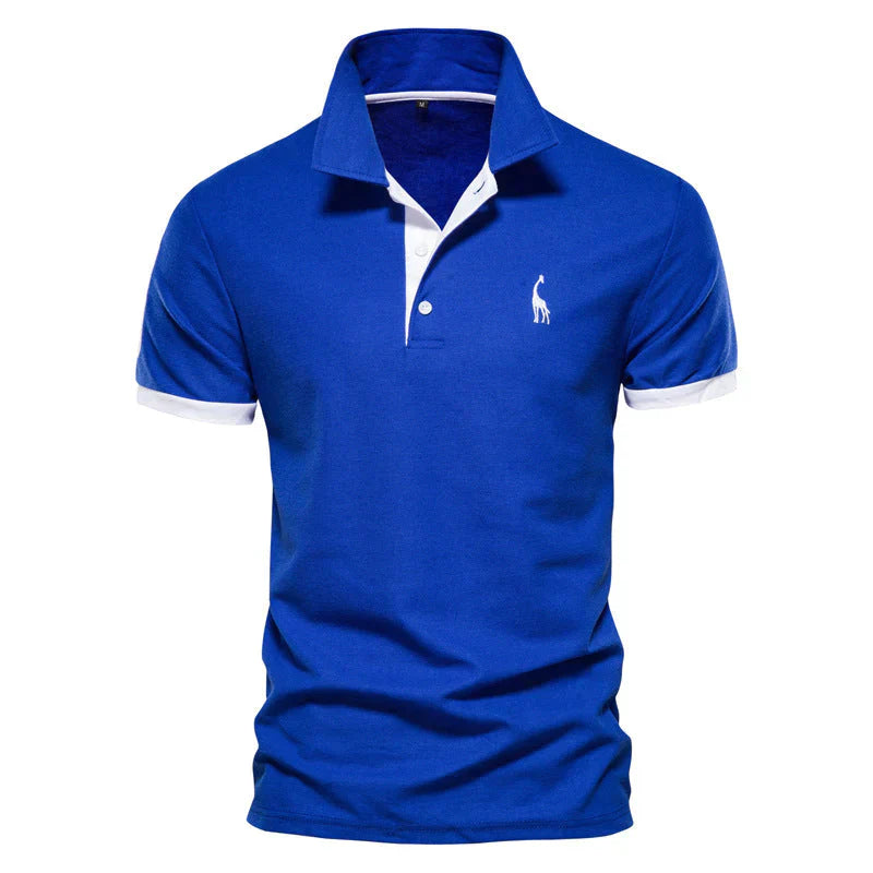 Elevate Your Style: THOMAS Short Sleeve Polo Shirt for Men - Lizabella Fashion