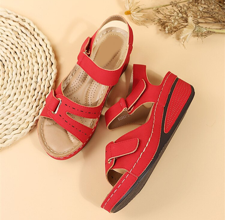 Layla | Casual Wedge Sandals – All-Day Ease