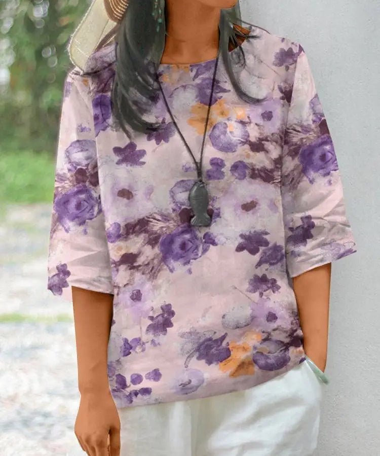 Marrianne | Lightweight & Airy Loose Fit Summer Shirt