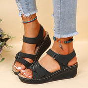 Layla | Casual Wedge Sandals – All-Day Ease