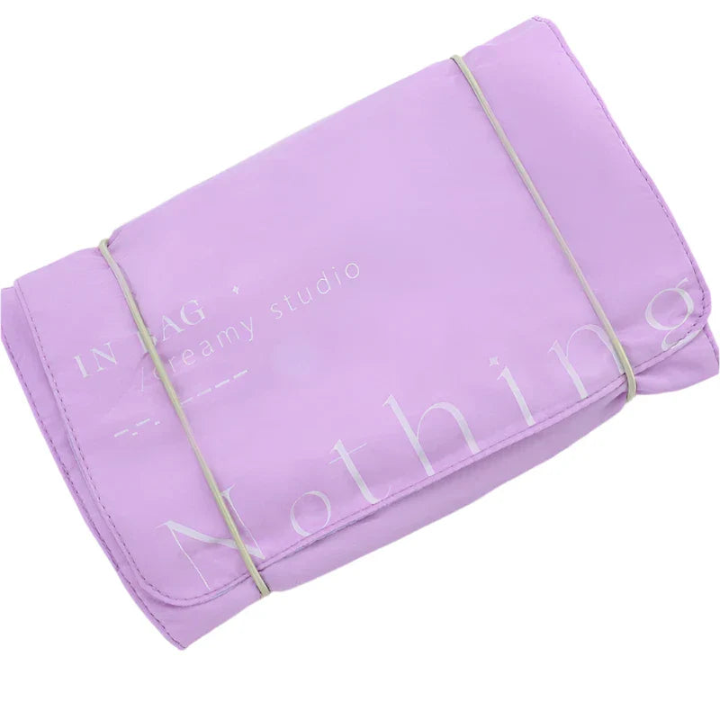 Aly | Convenient and Space-Saving Roll-Up Cosmetic Bag