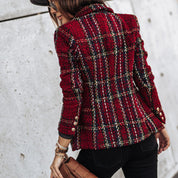 Helen | Women's Versatile and Timeless Checkered Blazer