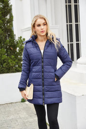 Brianna | Sleek and Stylish Detachable Hood Puffer Coat