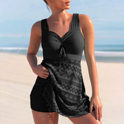 Samantha High-Waisted Tankini Set - Effortless Style and Comfort